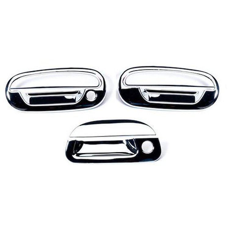 Chrome Door & Tailgate Handle Covers 1997-03 Ford F150