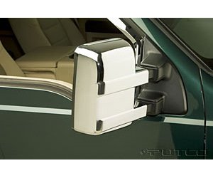 Chrome Mirror Covers 2008-15 Ford F-Series Super Duty