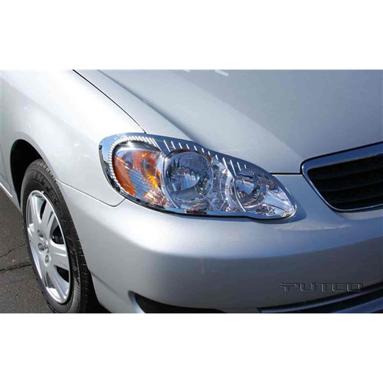 Head Lamp Overlays & Rings 2005-08 Toyota Corolla