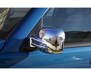 Chrome Mirror Covers 2002-07 Jeep Liberty