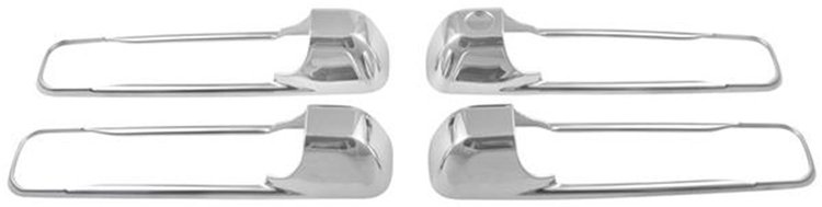 Chrome Door Handle Bezel Covers 2009-2017 Dodge Ram 1500