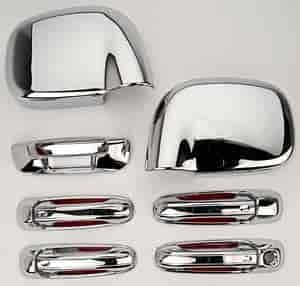 Chrome Trim Kit 2002-08 Ram Pickup 1500/2500/3500 W/O Passenger Side Keyhole