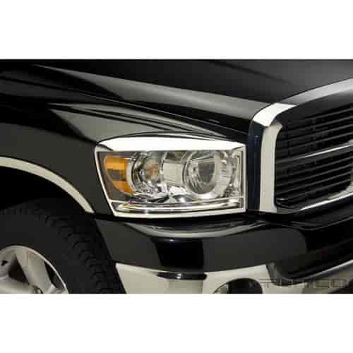 Head Lamp Overlays & Rings 2006-08 Dodge Ram 1500