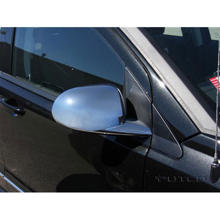 Chrome Mirror Covers 2007-12 Dodge Caliber
