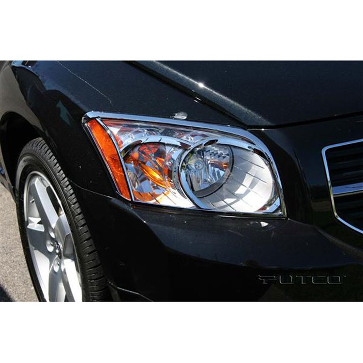 Head Lamp Overlays & Rings 2007-10 Dodge Caliber