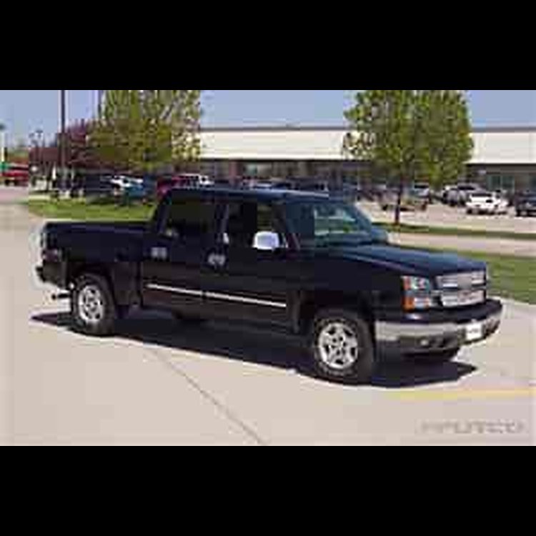 Complete Chrome Trim Cover Kit 2003-06 Chevy Silverado LD and HD (4 Door)
