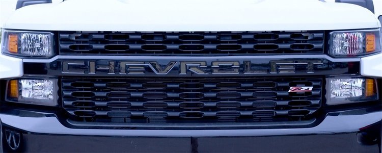 GRILLE LETTERS BLACK