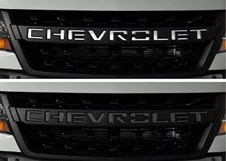 GRILLE LETTERS STAINLESS