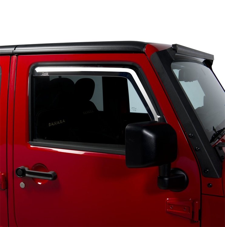 Element Window Visors 2007-2017 Jeep Wrangler JK
