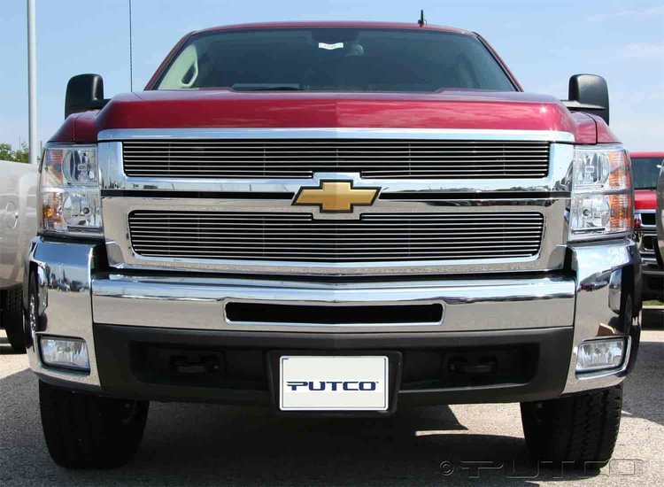 Shadow Series Billet Grille 2007-10 Chevy Silverado 2500/3500