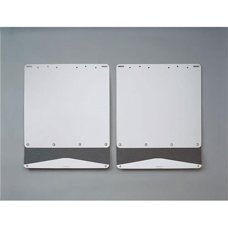 Universal Rubber Mud Flap w/SS Trim (6 IN. x 10 IN.)