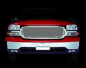 Ford F-Series Super Duty 1999-04 Racer Series Grille w/Logo Cutout (Inc. Side Vents)