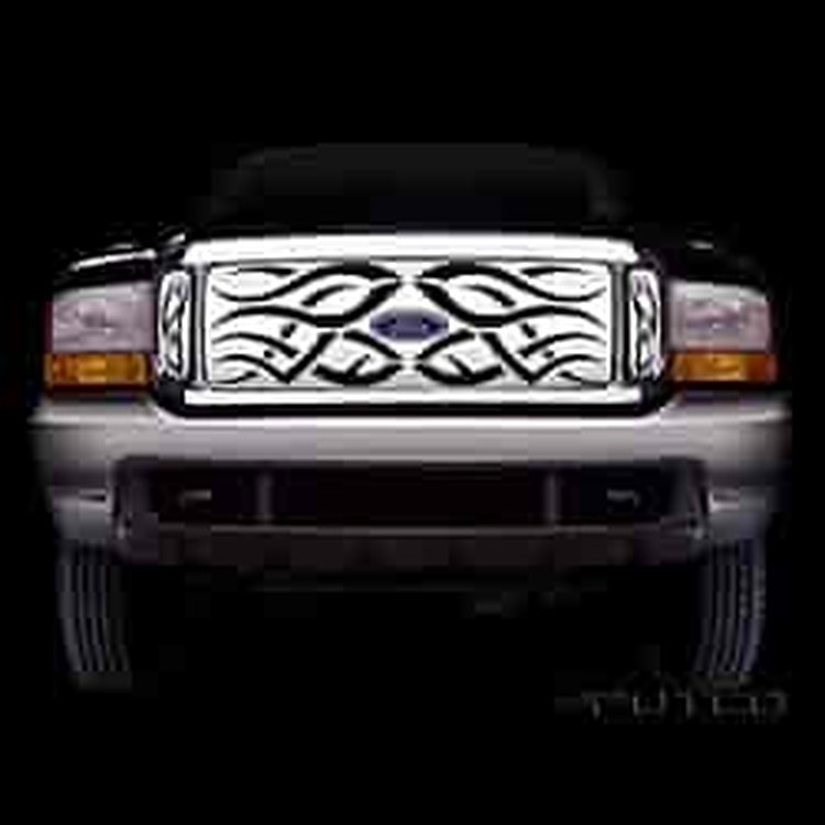 Ford Super Duty w/ logo cutout (does not include side vents)