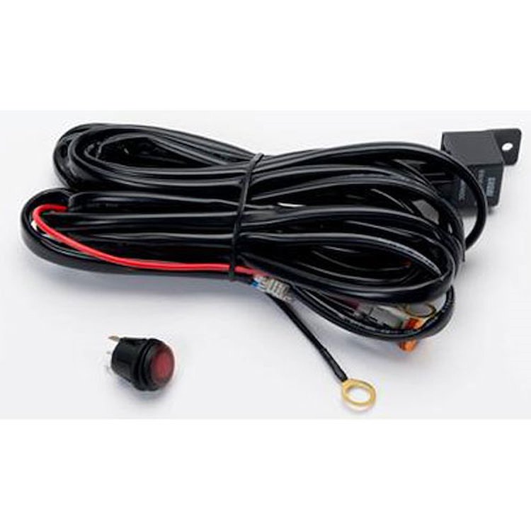Luminix LED Light Bar Wiring Harness Harness For Wiring Two Light Blocks #730-10004