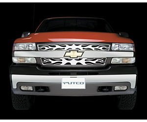 Flaming Inferno Grille 2001-02 Chevy Silverado 1500/2500 Heavy Duty