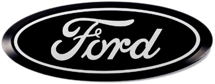 Ford Licensed Products Emblem Kits Ford Super Duty-Fits trucks equipped with back up camera Front Bo