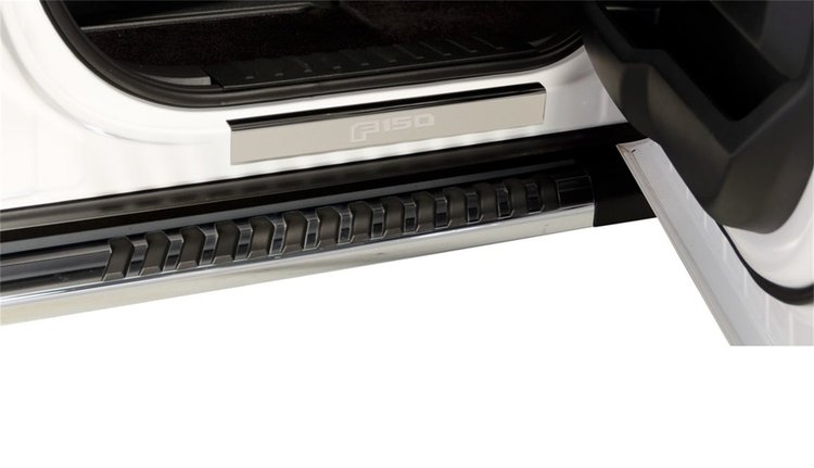 Ford Licensed Products Door Sills Ford F150-Regular Cab & Super Cab 2 PCs