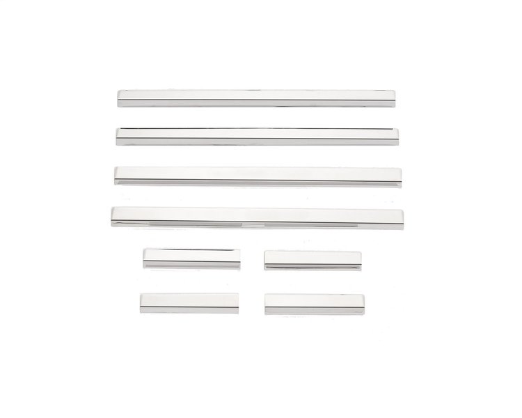 Accessories Door Sills Chevrolet Silverado LD-Double Cab 8 Pcs