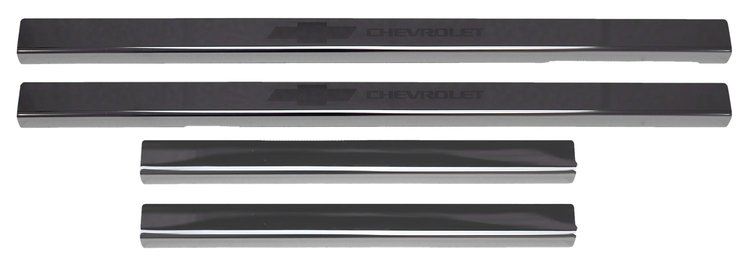 DOOR SILLS BLACK PLATINUM