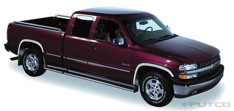 Stainless Steel Fender Trim 1988-98 GM C/K Pickup