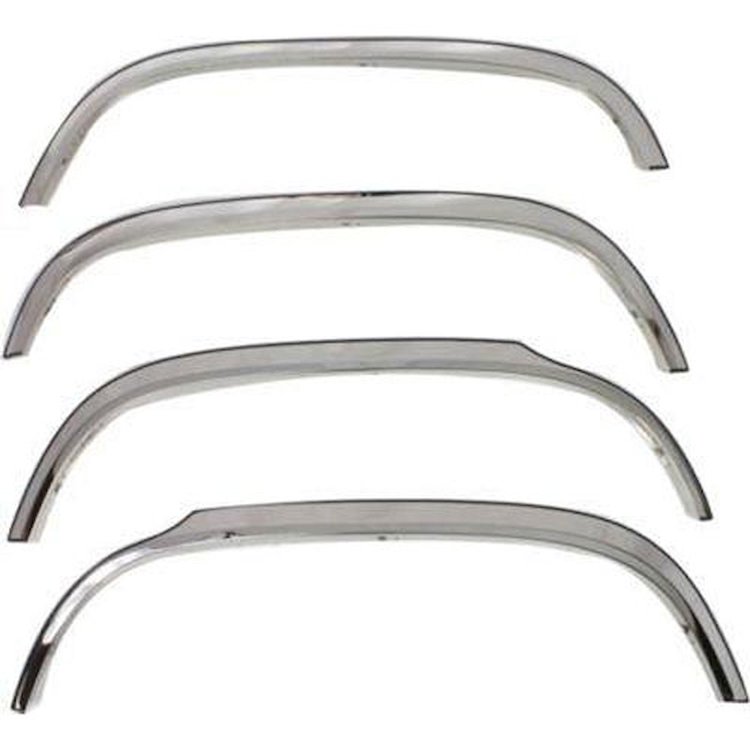 Stainless Steel Fender Trim 1995-99 Chevy Tahoe