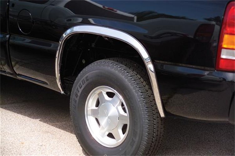 Stainless Steel Fender Trim 2002-06 Cadillac Escalade
