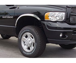 Stainless Steel Fender Trim 2006-10 Dodge Charger