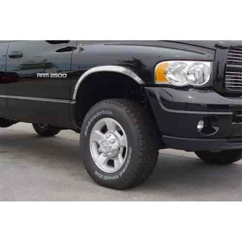 Stainless Steel Fender Trim 2005-07 Ford 500