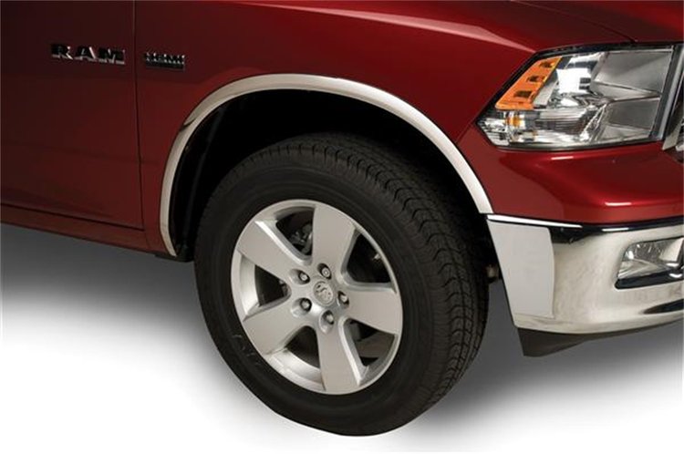 Stainless Steel Fender Trim 2009-2017 Ram 1500