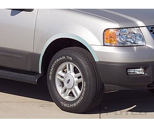 Stainless Steel Fender Trim 2003-06 Ford Expedition