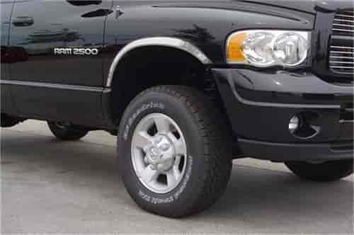 Stainless Steel Fender Trim 2000-07 Ford Excursion