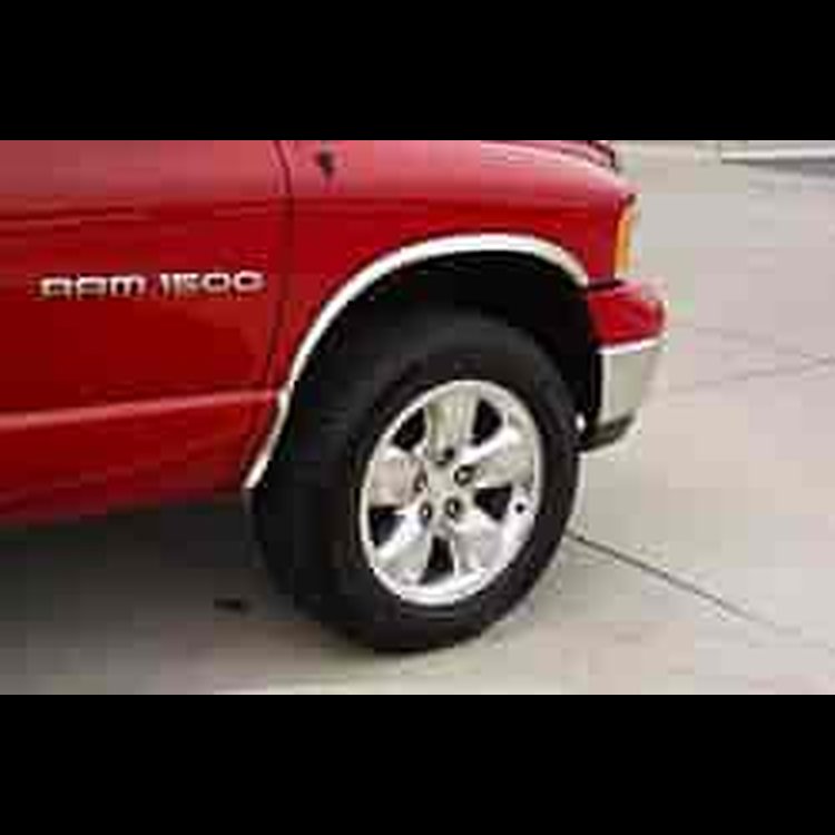 Stainless Steel Fender Trim 1997-2004 Dakota Pickup