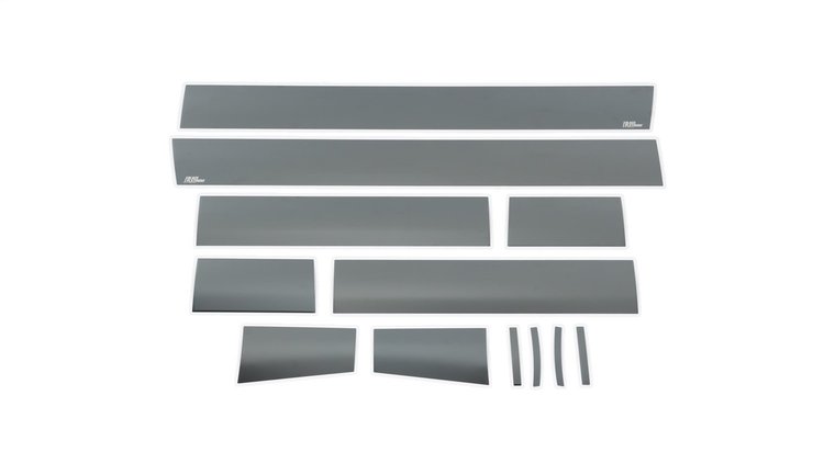 Black Platinum Rocker Panels GMC Sierra Extended Cab 5.5 Box-6 wide-12 pcs