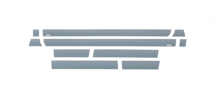 Black Platinum Rocker Panels GMC Sierra LD-Standard Cab-6.8 bed 10 pcs