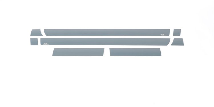 Black Platinum Rocker Panels Chevrolet Silverado HD-Regular Cab Dually 8 pcs