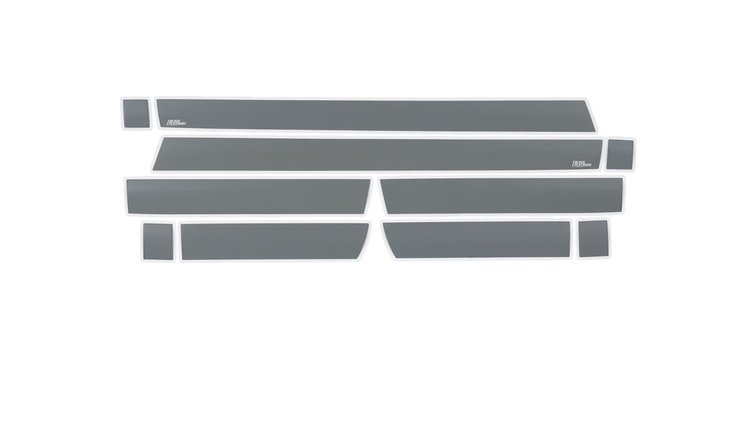 Black Platinum Rocker Panels Cadillac Escalade 10 pcs
