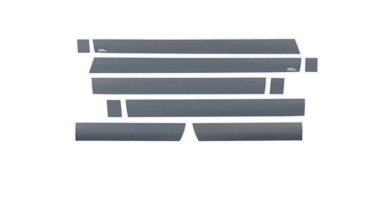 Black Platinum Rocker Panels Cadillac Escalade ESV 10 pcs