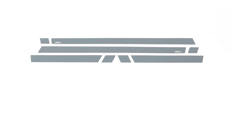 Black Platinum Rocker Panels Jeep Grand Cherokee 8 pcs