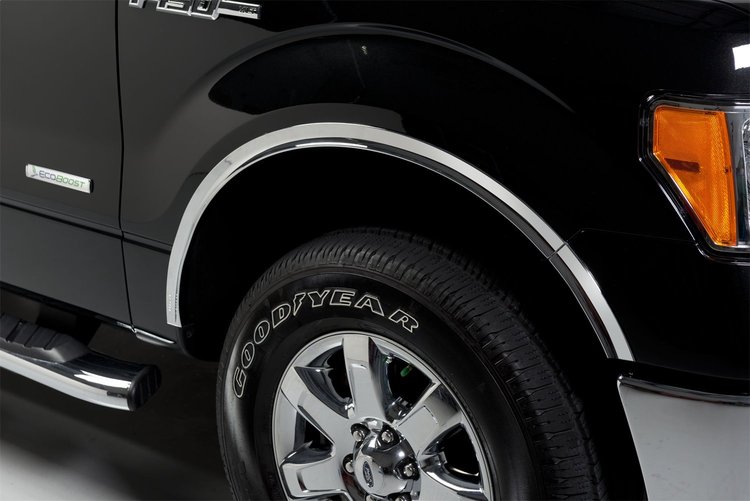 Stainless Steel Fender Trim 2009-14 Ford F150