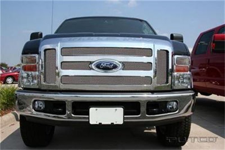 Liquid Series Mesh Grille 2008-09 Ford F-Series Super Duty