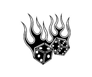 Flaming Dice