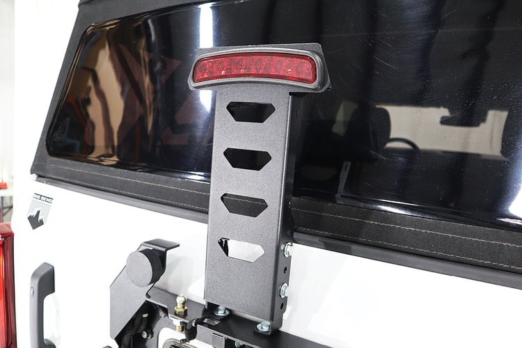 BBL2101 Destroyer 3rd Brake Light Mount Fits Select Ford Bronco [Black Powder Coated]