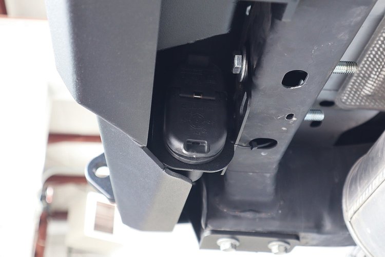 BBR2101 Trailer Hitch Plug Mount Fits Select Ford Bronco [Black Powder Coated]