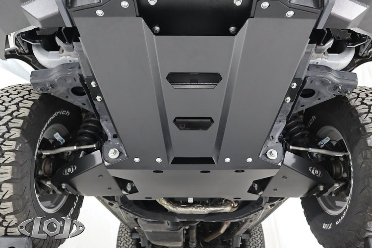 BSP2103 Black Ops Front Differential Skid Plate Fits Select Ford Bronco [Black Powder Coated]
