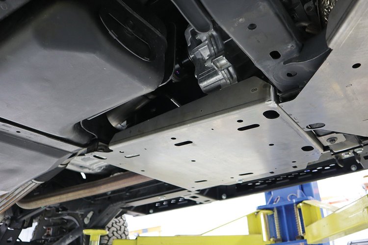 BSP2109 Black Ops Transfer Case Skid Plate Fits Select Ford Bronco [Black Powder Coated]