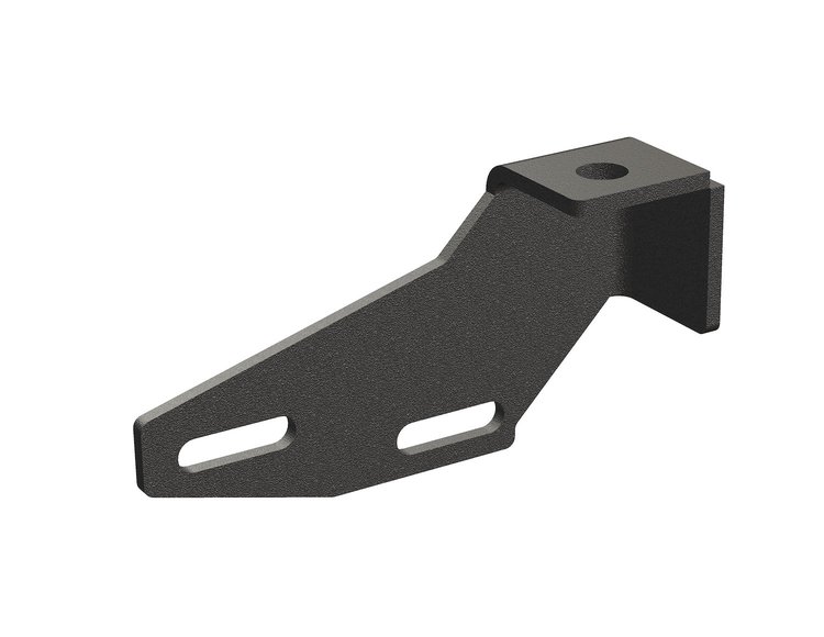 JCB1801 Destroyer CB Antenna Mount, For Rear-Door Plate Fits Select Jeep Wrangler JL [Black Powder Coat]