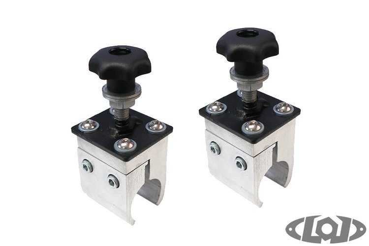 JHL0790 Destroyer Roof Rack Hi-Lift Mounts Fits Select Jeep Wrangler JK/JL [Black Powder Coated]