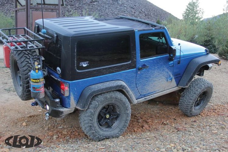 JPT0701 Destroyer Power Tank Mount Fits Select Jeep Wrangler JL/JK/TJ/LJ/YJ/CJ; Ford Bronco [Black Powder Coated]