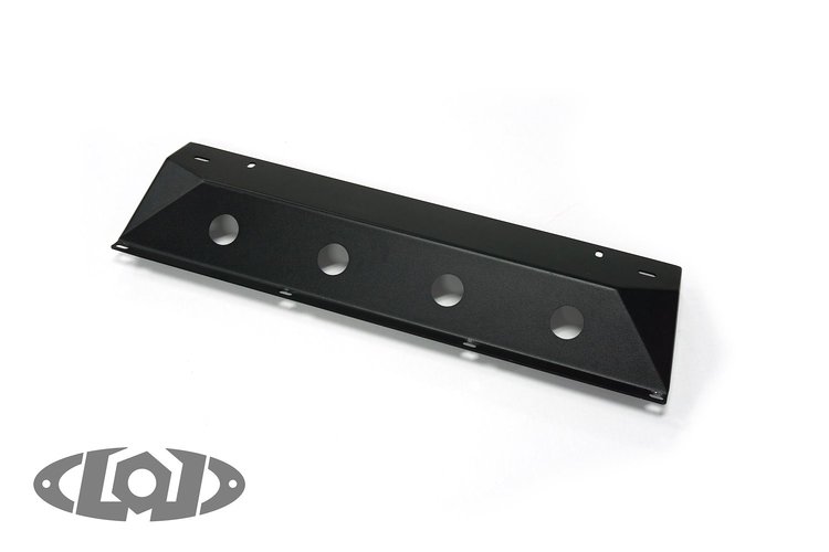 JSP1801 Destroyer Front Bumper Skid Plate Fits Select Jeep Wrangler JL/Gladiator JT [Black Powder Coat]