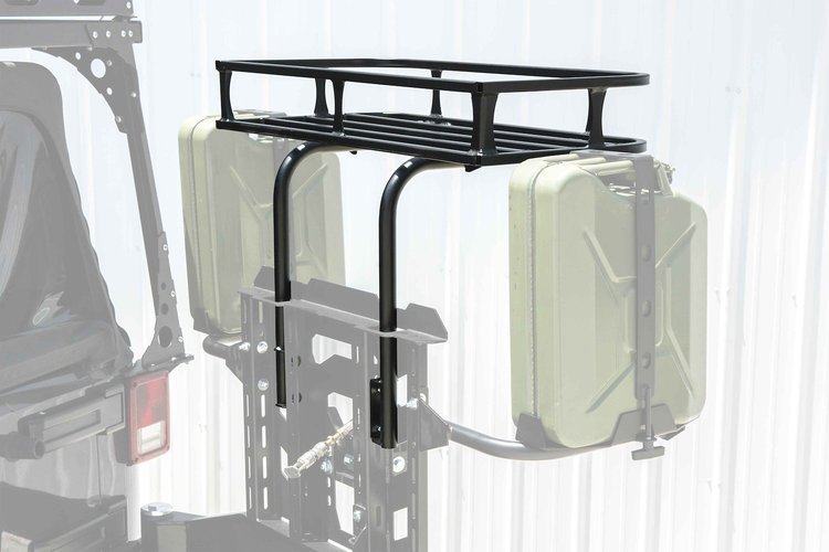 JTK0701 Destroyer Trail Rack Fits Select Jeep Wrangler JL/JK/TJ/LJ/YJ/CJ; Ford Bronco [Black Powder Coated]